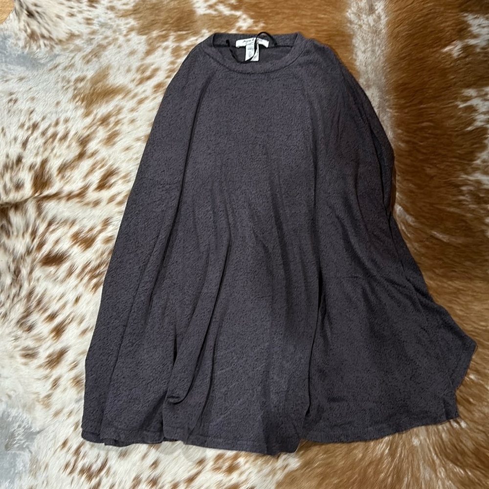 Anna and Ava poncho sweater.